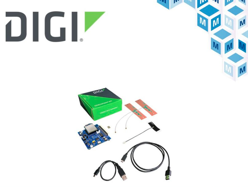 Mouser presenta el kit de desarrollo Digi XBee 3 Global GNSS LTE CAT 1 para aplicaciones IoT